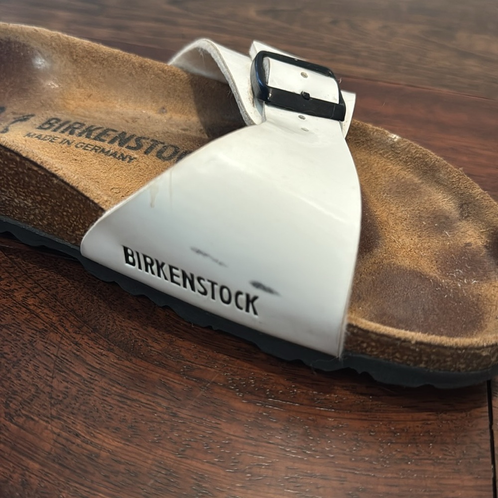 Birkenstock Women’s White Sandals - Picture 3 of 6